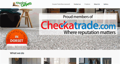 Desktop Screenshot of carpetspoole.com